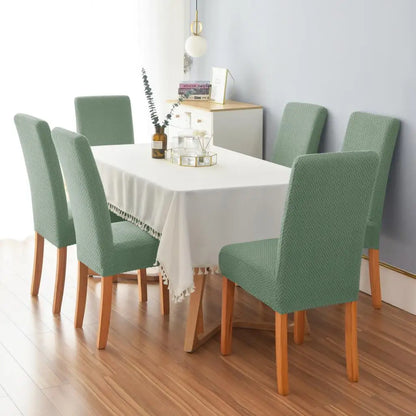 Stretch Elastic Universal Chair Cover for Dining Chairs by HitMyNeed