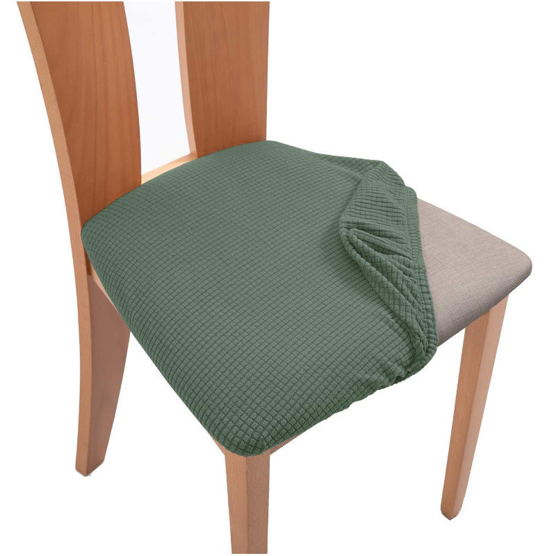 Stretchable Dining Chair Seat Cover with Straps b3-chair-cover by HitMyNeed