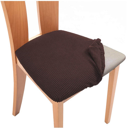 Stretchable Dining Chair Seat Cover with Straps b6-chair-cover by HitMyNeed
