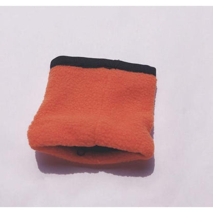 Stretchable Zipper Wrist Pocket for Valuables orange by HitMyNeed