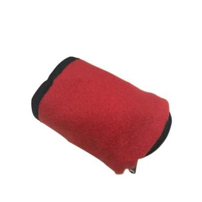 Stretchable Zipper Wrist Pocket for Valuables red by HitMyNeed