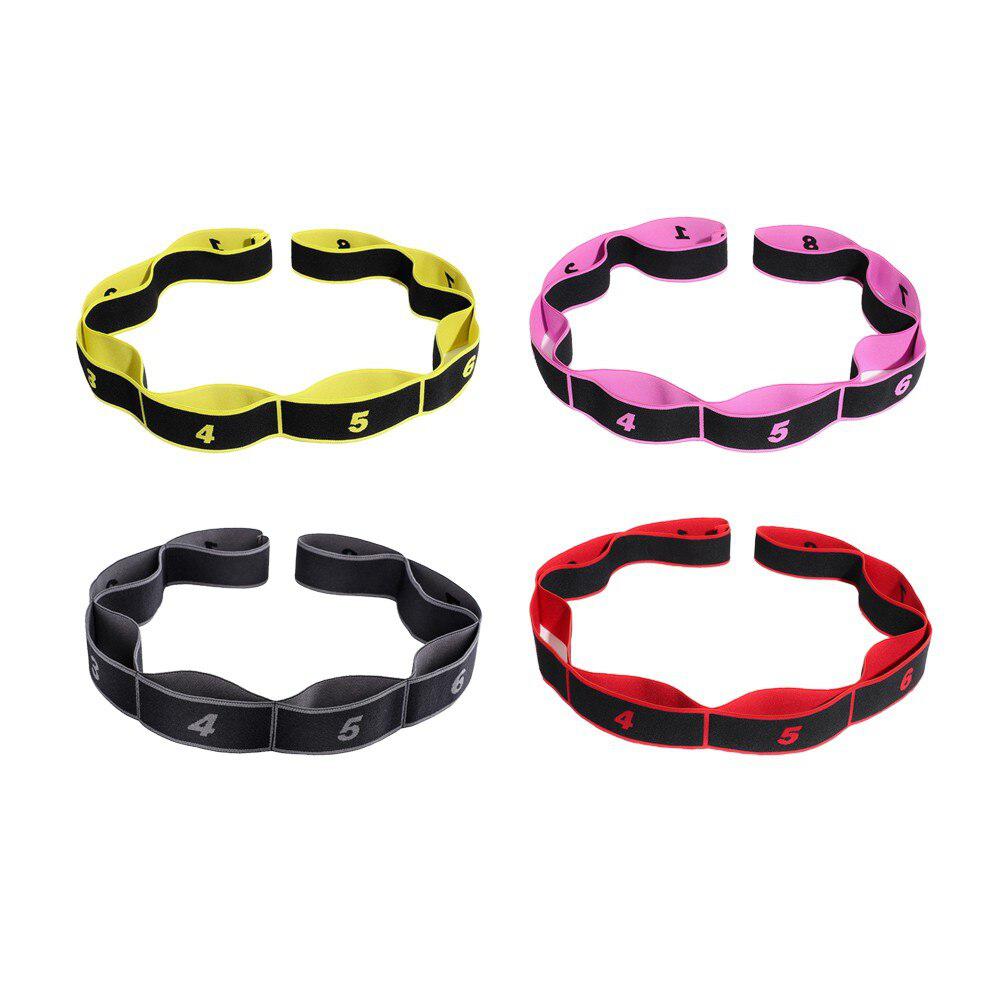 Stretching Rope Fitness Strap with 8 Loops by HitMyNeed
