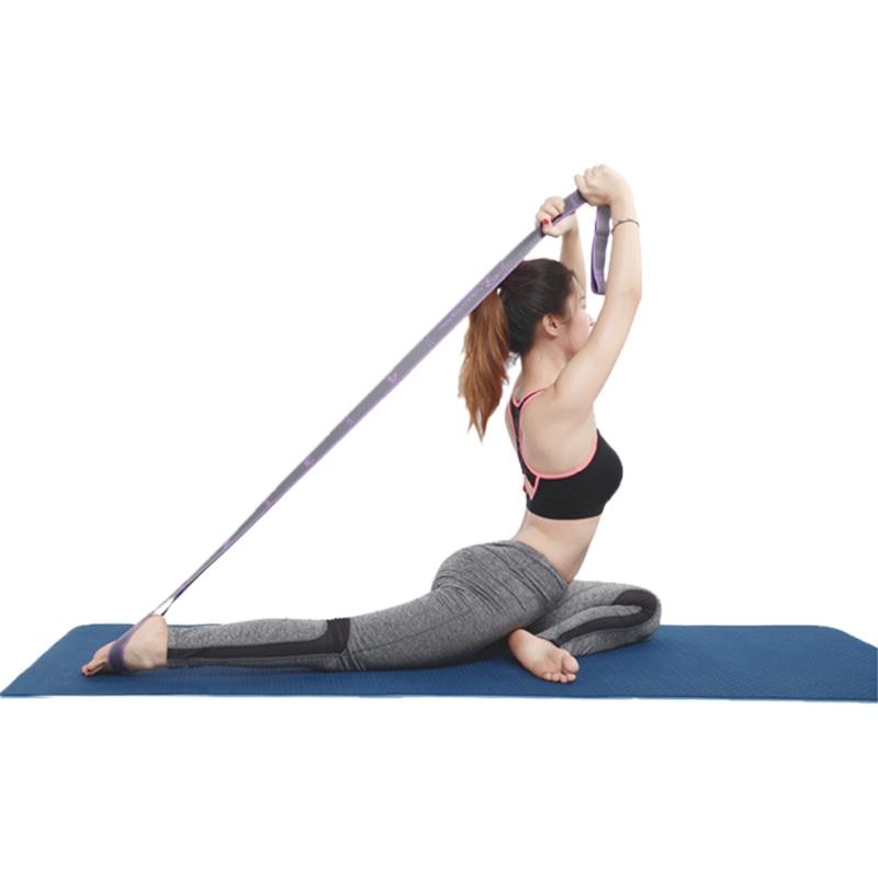 Stretching Rope Fitness Strap with 8 Loops by HitMyNeed