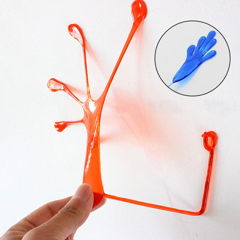 Stretchy Sticky Hand Toys Set (10 Pack) by HitMyNeed