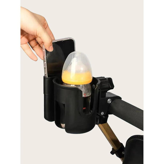 Stroller Cup and Phone Holder for Parents on the Go by HitMyNeed