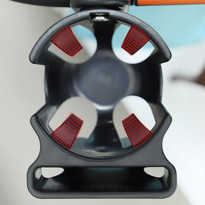 Stroller Cup and Phone Holder with Bottle Rack by HitMyNeed