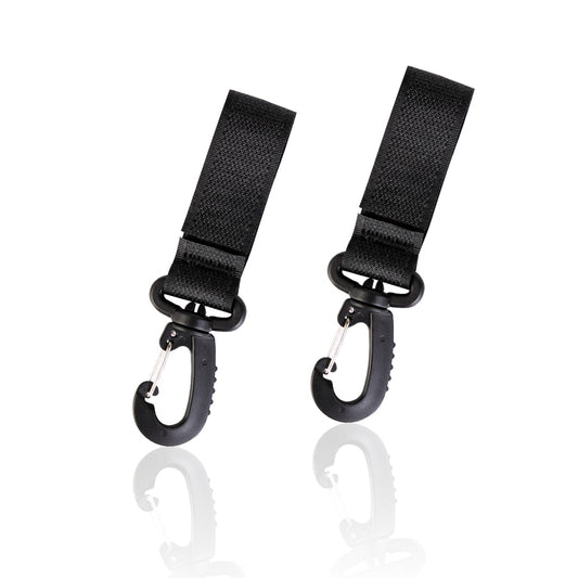 Stroller Hooks Baby Bag Hanger Set (2 Pack) by HitMyNeed