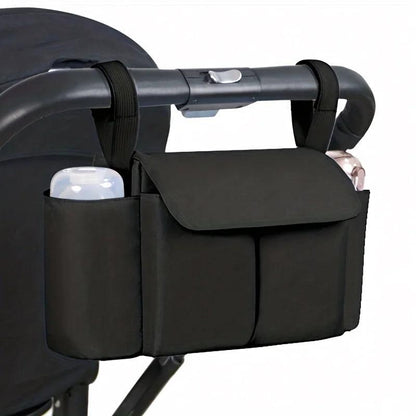 Stroller Organizer Bag with Large Capacity & Bottle Holder by HitMyNeed