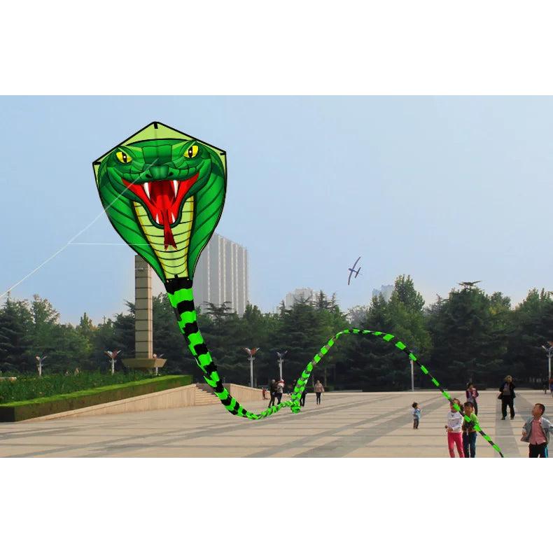 Strong Snake Kite with 8m Tail for Kids & Adults by HitMyNeed