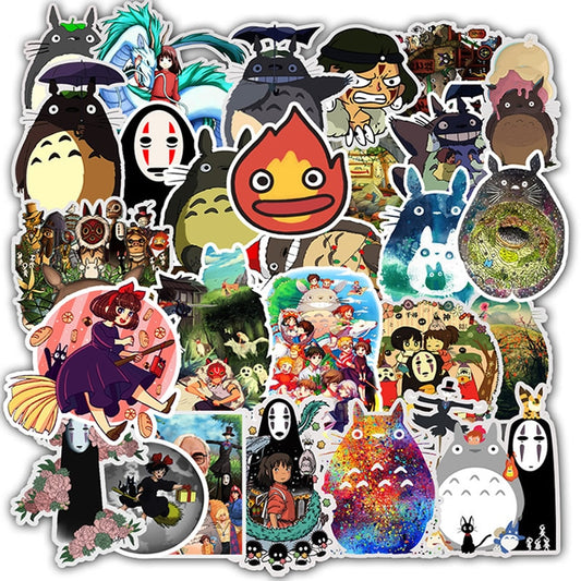 Studio Ghibli Stickers PVC Decal Pack (50pcs) by HitMyNeed
