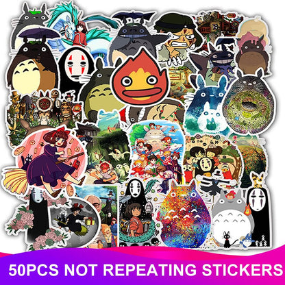 Studio Ghibli Stickers PVC Decal Pack (50pcs) by HitMyNeed