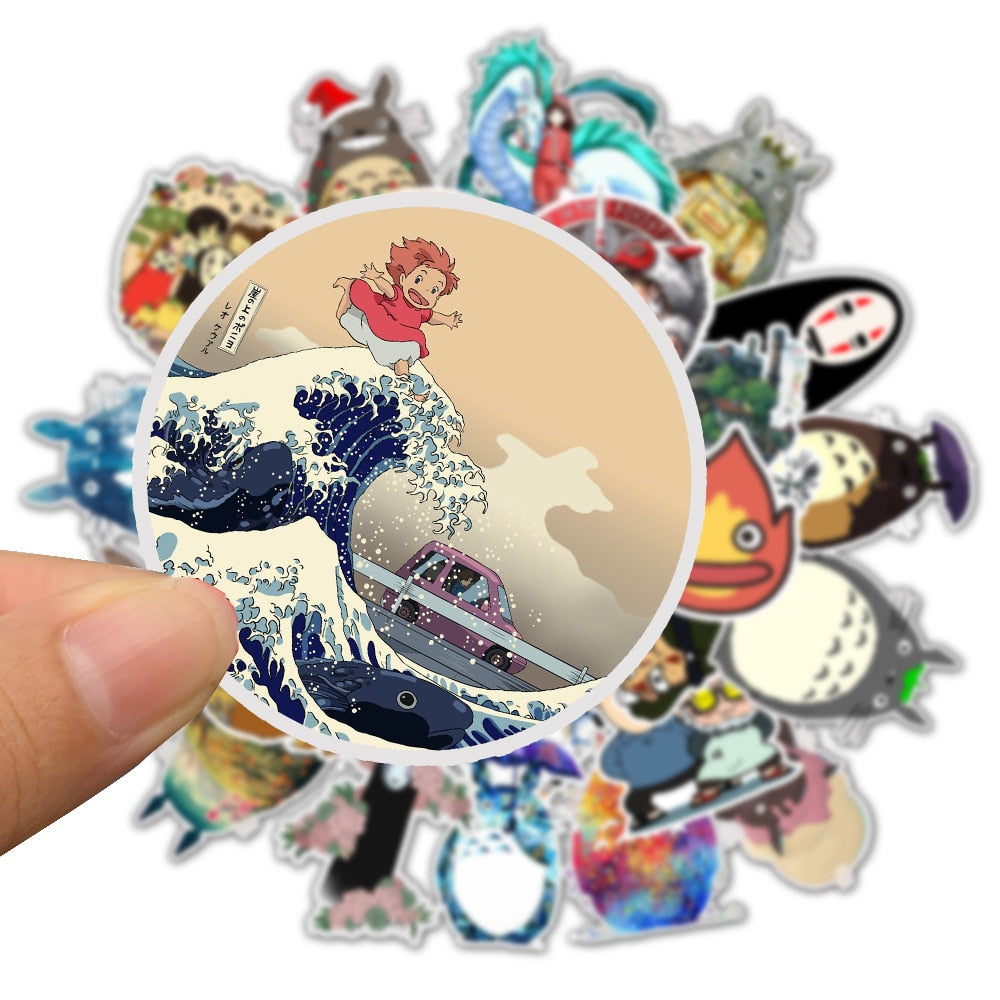 Studio Ghibli Stickers PVC Decal Pack (50pcs) by HitMyNeed