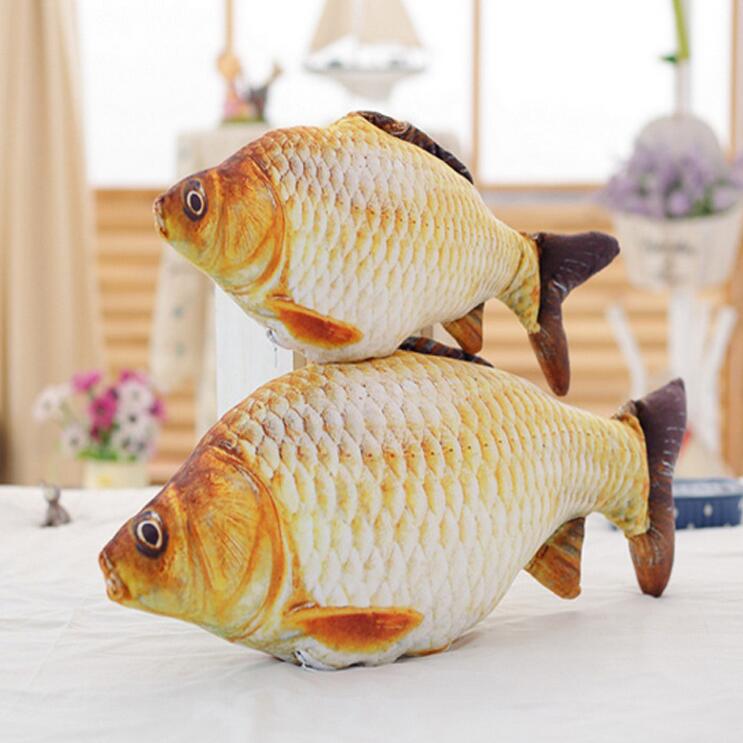 Stuffed Carp Fish Toy with Catnip - 75 cm by HitMyNeed