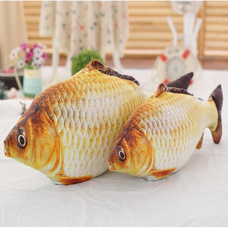 Stuffed Carp Fish Toy with Catnip - 75 cm by HitMyNeed