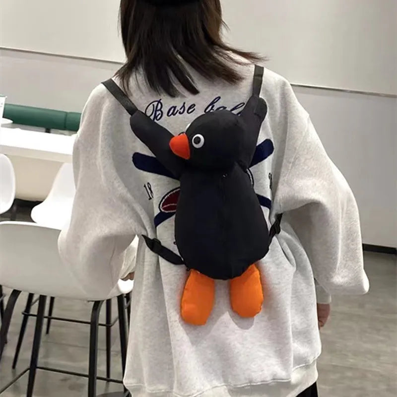 Stuffed Plush Penguin Backpack for Kids and Adults by HitMyNeed