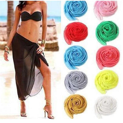 Stylish Breathable Wrap Beach Cover Up Sarong by HitMyNeed