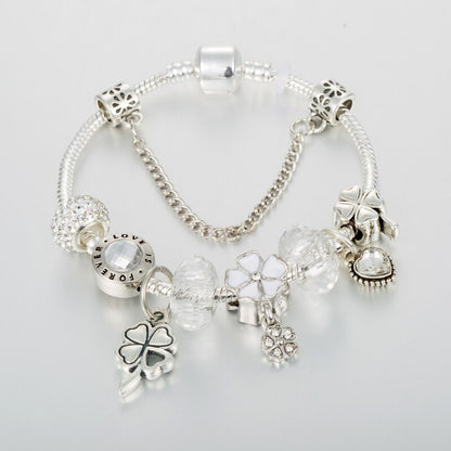 Stylish Flower Charm Bracelet for Everyday Wear by HitMyNeed