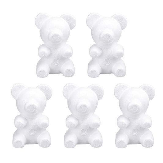 Styrofoam Bear Flower Molds Set of 5 by HitMyNeed