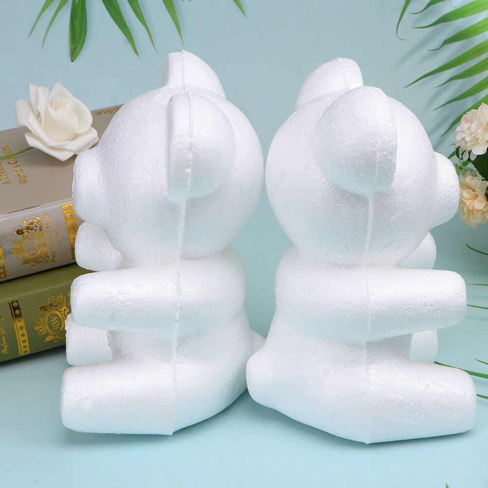 Styrofoam Bear Flower Molds Set of 5 by HitMyNeed