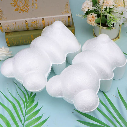 Styrofoam Bear Flower Molds Set of 5 by HitMyNeed