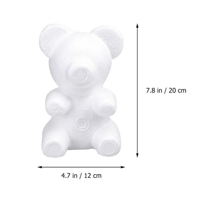 Styrofoam Bear Flower Molds Set of 5 by HitMyNeed