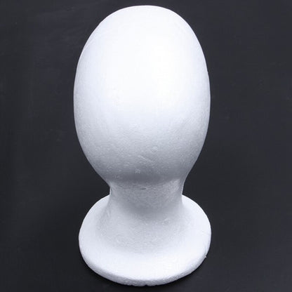Styrofoam Mannequin Head for Wig and Hat Display by HitMyNeed