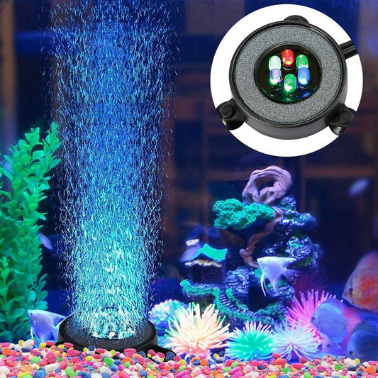 Submersible LED Fish Tank Bubble Stone Light by HitMyNeed
