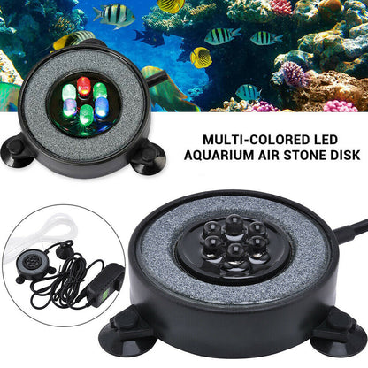 Submersible LED Fish Tank Bubble Stone Light by HitMyNeed