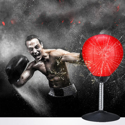 Suction Base Desk Punching Bag for Stress Relief by HitMyNeed