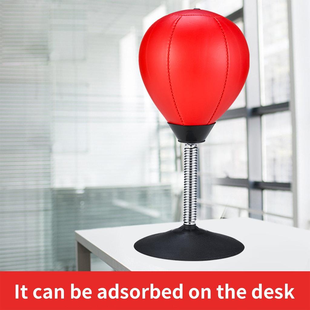 Suction Base Desk Punching Bag for Stress Relief by HitMyNeed
