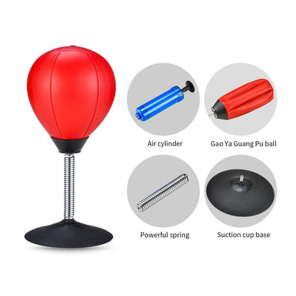 Suction Base Desk Punching Bag for Stress Relief by HitMyNeed