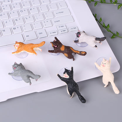 Suction Cat Phone Holder with Mini Stand by HitMyNeed