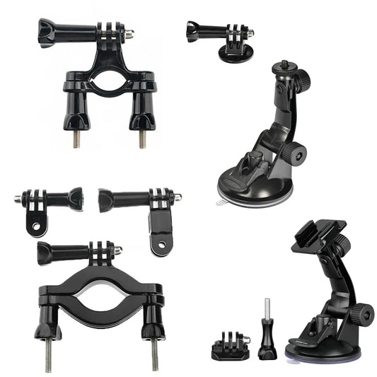 Suction Cup Car & Bike Mount Kit for GoPro and Action Cams by HitMyNeed