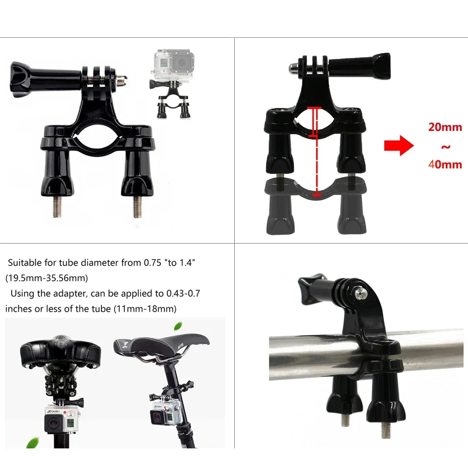 Suction Cup Car & Bike Mount Kit for GoPro and Action Cams by HitMyNeed