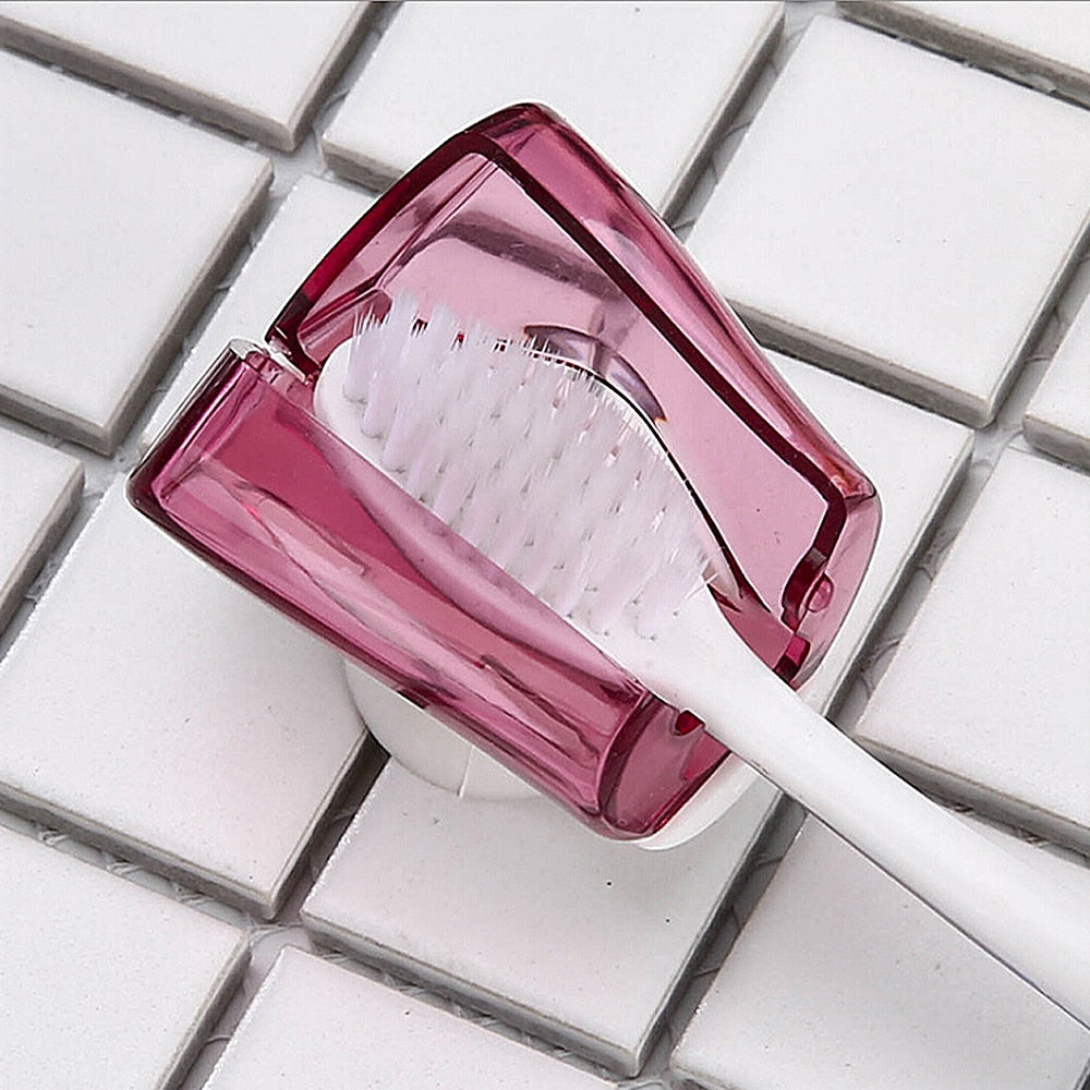 Suction Cup Toothbrush Holder Set of 3 by HitMyNeed