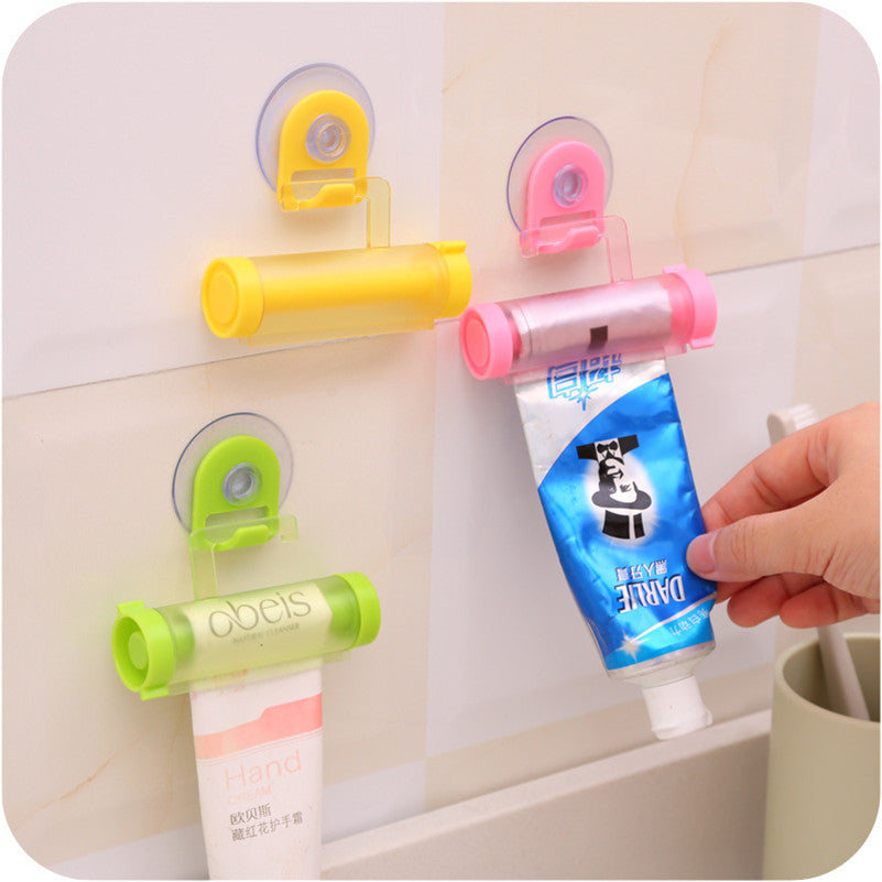 Suction Cup Toothpaste Tube Squeezer by HitMyNeed