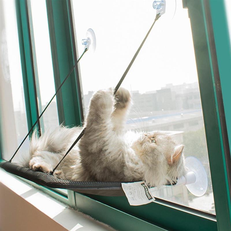 Suction Mount Window Cat Hammock Bed by HitMyNeed