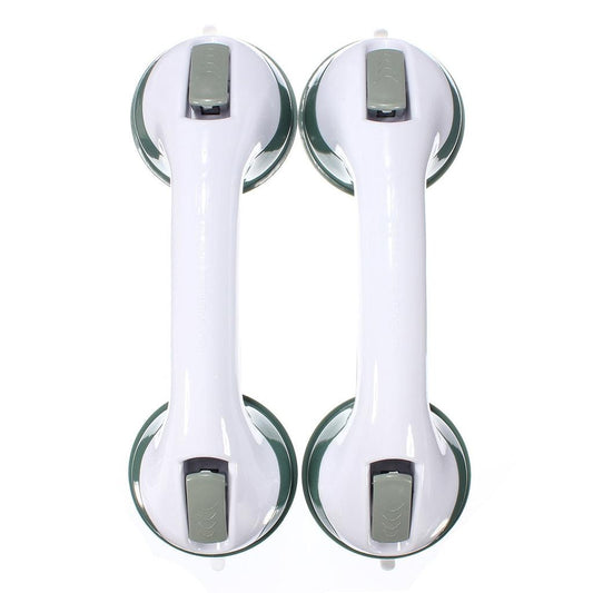 Suction Shower Grab Bars Bathroom Safety (Set of 2) by HitMyNeed