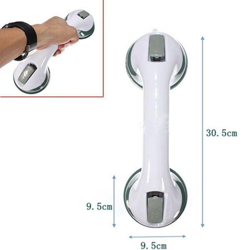 Suction Shower Grab Bars Bathroom Safety (Set of 2) by HitMyNeed