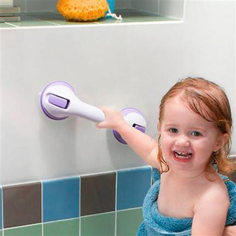Suction Shower Grab Bars with Locking Handles by HitMyNeed