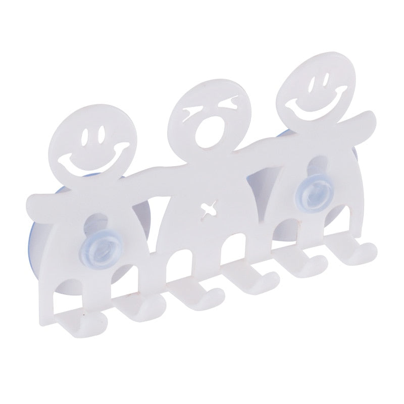 Suction Toothbrush Holder Wall-Mounted Rack by HitMyNeed