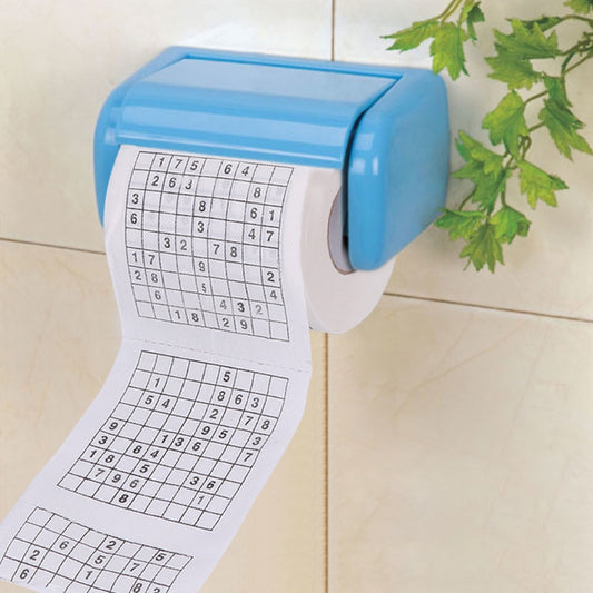 Sudoku Printed Toilet Paper Roll, 240 Sheets by HitMyNeed