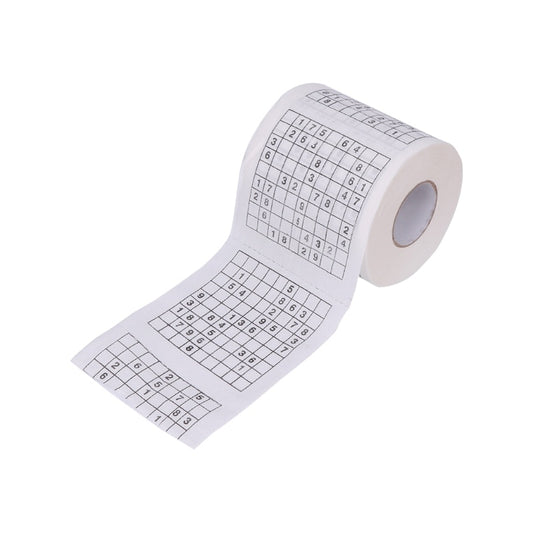 Sudoku Toilet Paper 2-Ply Novelty Tissue Roll by HitMyNeed