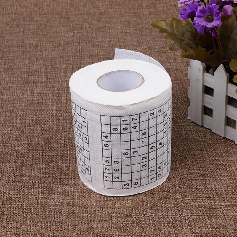 Sudoku Toilet Paper Roll with 300 Unique Puzzles by HitMyNeed