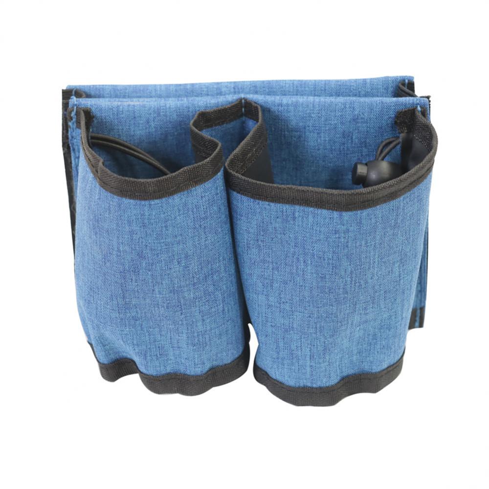Suitcase Cup Holder with Back Pocket Organizer 02blue by HitMyNeed