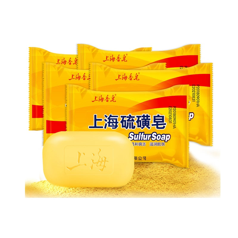 Sulfur Soap Acne Cleanser Bar 90g by HitMyNeed