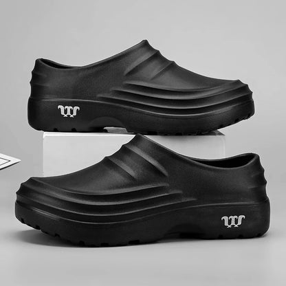 Summer Anti-Slip Chef Clogs for Kitchen & Casual Wear by HitMyNeed