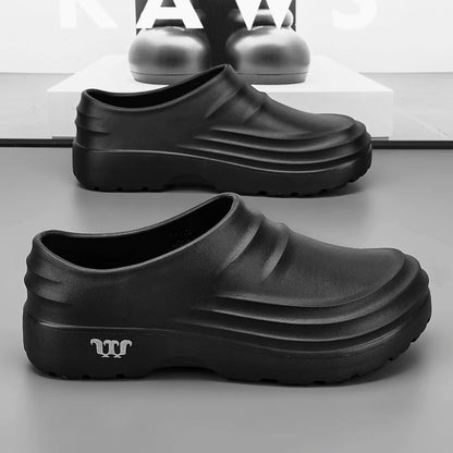 Summer Anti-Slip Chef Clogs for Kitchen & Casual Wear by HitMyNeed