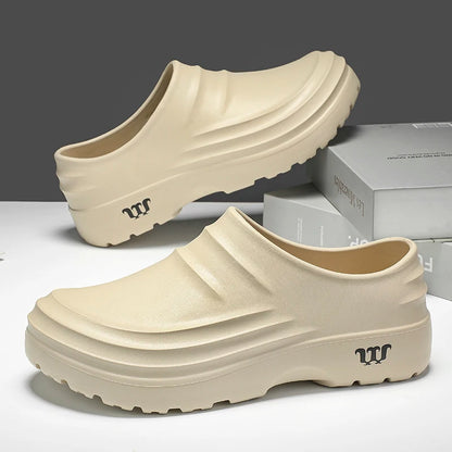 Summer Anti-Slip Chef Clogs for Kitchen & Casual Wear by HitMyNeed