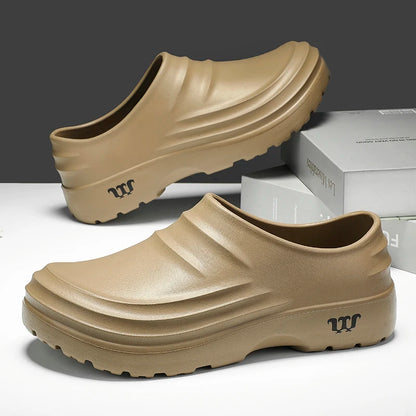 Summer Anti-Slip Chef Clogs for Kitchen & Casual Wear by HitMyNeed